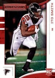 2018 Panini Rookies & Stars Base Set Ito Smith #133 card