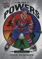 2025-26 Fleer Ultra Ultra Powers Ivan Demidov #UP 11 of 25 card