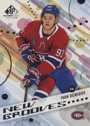 2025-26 SP Game Used New Grooves Ivan Demidov #NG-13 card