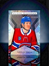 2025-26 Upper Deck Black Diamond Diamond Futures Ivan Demidov #BDF-ID card