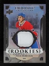 2025-26 Upper Deck Black Diamond Exquisite Rookie Patch Ivan Demidov #RP-ID card