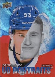 2025-26 Upper Deck UD Portraits Ivan Demidov #P-34 card