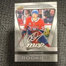 2025 Upper Deck MVP Ivan Demidov #233 card