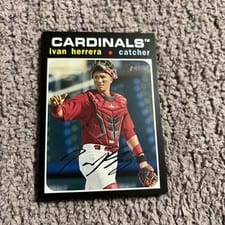 2020 Topps Heritage Minor League Ivan Herrera #59 card