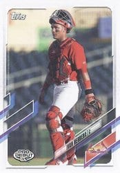 2021 Topps Pro Debut Base Set Ivan Herrera #PD-87 card