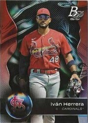 2023 Bowman Platinum Base Set Iván Herrera #65 card