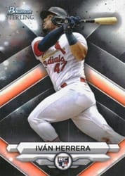 2023 Bowman Sterling Base Set Iván Herrera #BSR-13 card