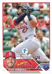 2023 Topps 1st Edition Base Set Iván Herrera #58 card