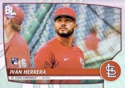 2023 Topps Big League Base Set Iván Herrera #215 card