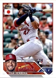 2023 Topps Japan Edition Base Set Iván Herrera #106 card