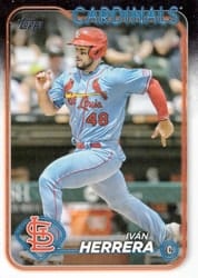 2024 Topps Base Set Iván Herrera #681 card
