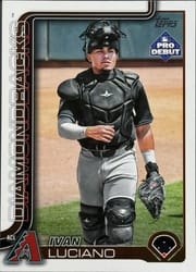 2025 Topps Pro Debut Base Set Ivan Luciano #PD-60 card