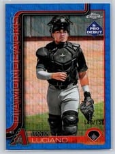 2025 Topps Pro Debut Chrome Ivan Luciano #PDC-60 card