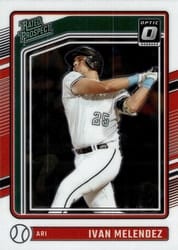 2024 Donruss Optic Ivan Melendez #186 card