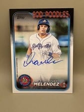2024 Topps Pro Debut Autographs Ivan Melendez #PD-22 card