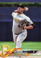 2018 Topps Base Set Ivan Nova #222 card