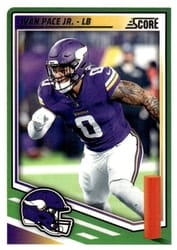 2025 Score Base Set Ivan Pace Jr. #287 card