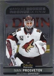 2021-22 O-Pee-Chee Platinum Base Set Ivan Prosvetov #254 card