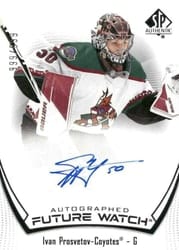 2021-22 SP Authentic Base Set Ivan Prosvetov #131 card