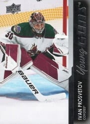 2021-22 Upper Deck Base Set Ivan Prosvetov #484 card