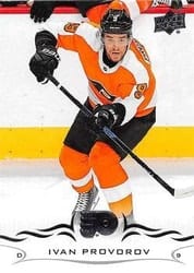 2018-19 Upper Deck Base Set Ivan Provorov #136 card