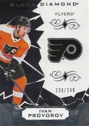 2018-19 Upper Deck Black Diamond Base Set Ivan Provorov #BDB-IP card