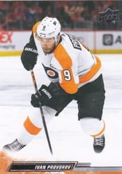 2022-23 Upper Deck Base Set Ivan Provorov #382 card
