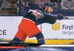 2024-25 Upper Deck Base Set Ivan Provorov #296 card