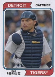 2020 Topps Archives Base Set Ivan Rodriguez #189 card