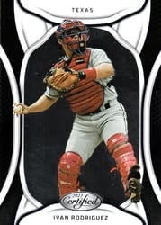 2023 Panini Chronicles Certified Ivan Rodriguez #2 card