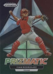 2023 Panini Prizm Prizmatic Ivan Rodriguez #P2 card