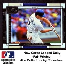 2024 Panini Three and Two Timeless Moments Ivan Rodriguez #3 card