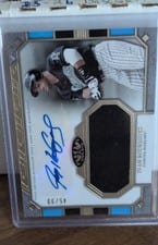 2024 Topps Tier One Autographed Jumbo Relics Ivan Rodriguez #AT1JR-IR card