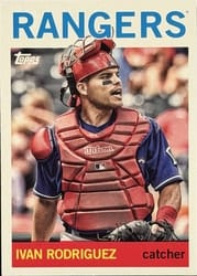 2025 Topps Archives Base Set Ivan Rodriguez #20 card