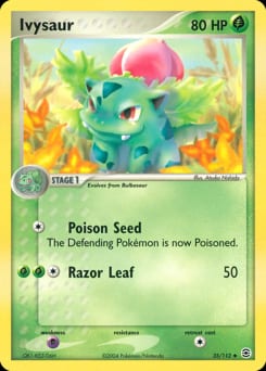 FireRed & LeafGreen Ivysaur #35 card