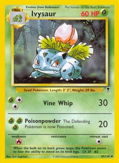 Legendary Collection Ivysaur #47 card