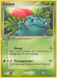 POP Series 3 Ivysaur #14 card