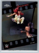 2026 Topps Chrome WWE Focus Reel Iyo Sky #FR-34 card