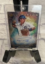 2022 Bowman Inception Primordial Prospects Autographs Izaac Pacheco #PPA-IP card