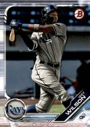 2019 Bowman Draft Base Set Izzy Wilson #BD-13 card