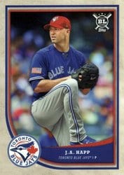 2018 Topps Big League Base Set J.A. Happ #244 card
