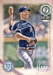 2018 Topps Gypsy Queen Base Set J.A. Happ #62 card