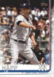 2019 Topps Base Set J.A. Happ #481 card