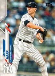 2020 Topps Base Set J.A. Happ #419 card