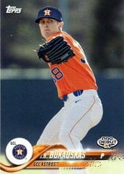 2018 Topps Pro Debut Base Set J.B. Bukauskas #137 card