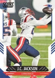 2021 Score Base Set J.C. Jackson #289 card