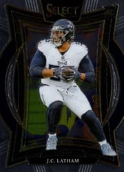 2024 Panini Select Base Set J.C. Latham #11 card