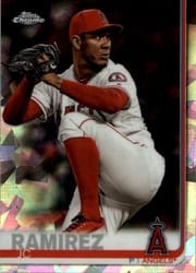 2019 Topps Chrome Sapphire Edition Base Set J.C. Ramirez #657 card