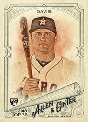 2018 Topps Allen & Ginter Base Set J.D. Davis #59 card