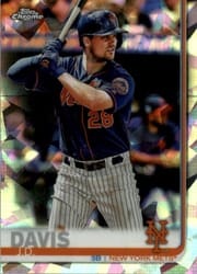 2019 Topps Chrome Sapphire Edition Base Set J.D. Davis #603 card